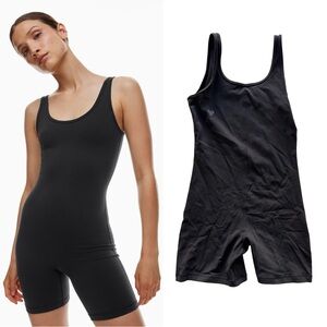 Aritiza TNA Black one piece romper #activewear